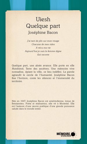 Uiesh - Quelque part - Couverture arrière