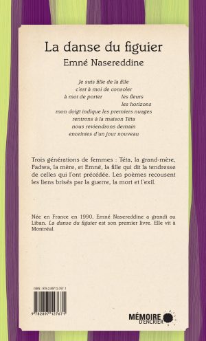 La danse du figuier - Couverture arrière