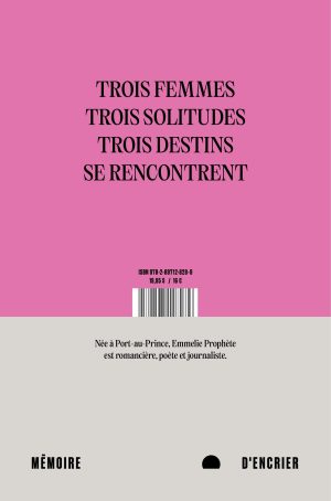 Le testament des solitudes - Back cover