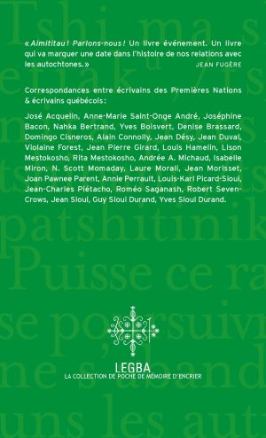 Aimititau! Parlons-nous! - Couverture arrière