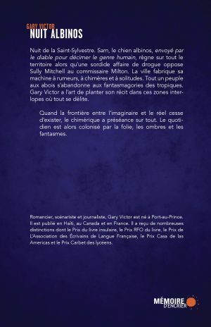 Nuit albinos - Couverture arrière