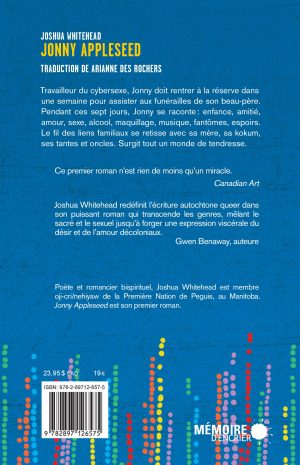 Jonny Appleseed - Couverture arrière