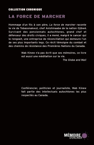 La force de marcher - Couverture arrière