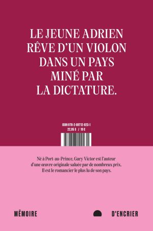 Le violon d'Adrien - Back cover