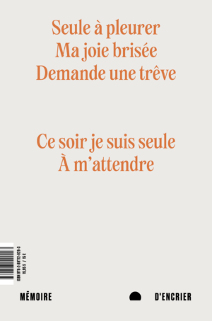 Kau minuat - Une fois de plus - Couverture arrière