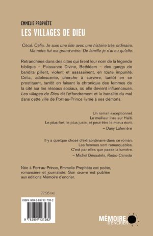 Les villages de Dieu - Couverture arrière