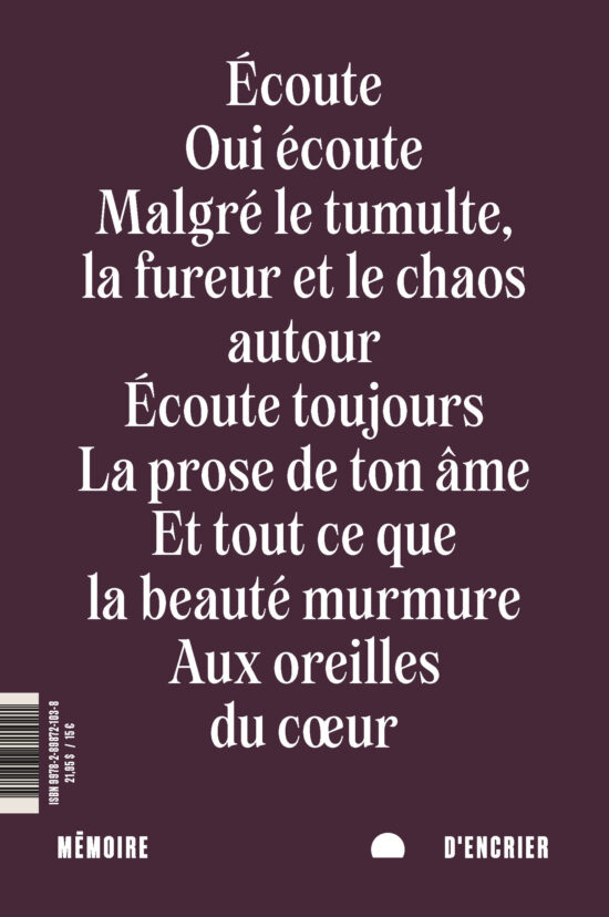 Poèmes de plein jour et mots mantras pour traverser la nuit - C4